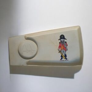 Vintage 1970s McDonald's Captain Crook Kid's Meal Plastic Serving Tray (No Cup)